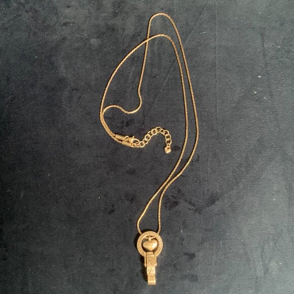 Brighton Heart ID Lanyard Badge Clip Necklace - Picture 2 of 8